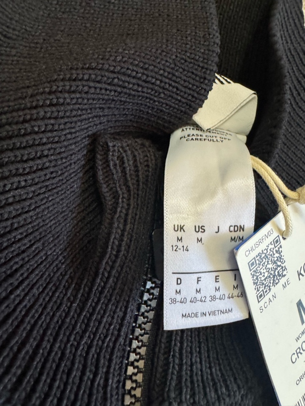 Adidas KNITTED CROCHET FIREBIRD TRACK TOP - Picture 3 of 5